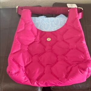 lululemon athletica Hot Pink Quilted pleasures Shoulder Bag mini 5L
